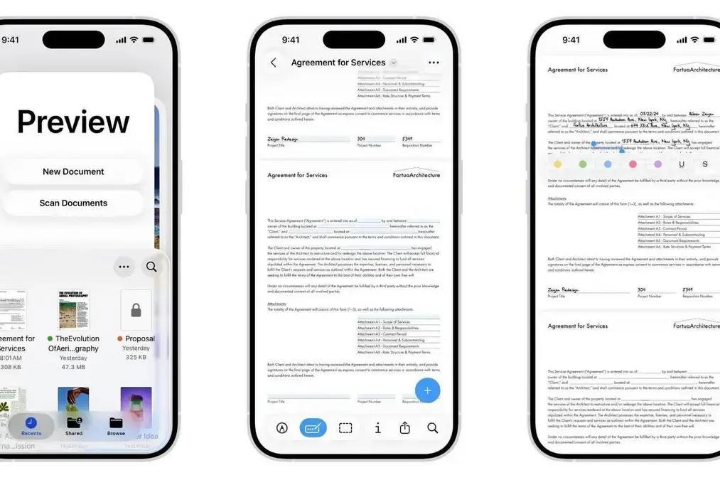 Escanear documentos no iPhone