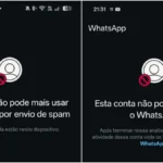 Bloqueio de contas no WhatsApp