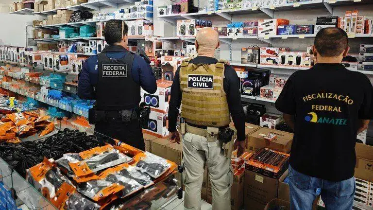 Eletrônicos sem homologação