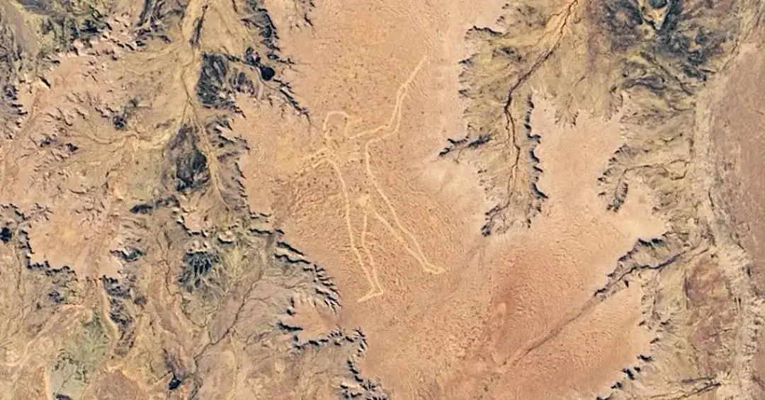 Figura na planície australiana