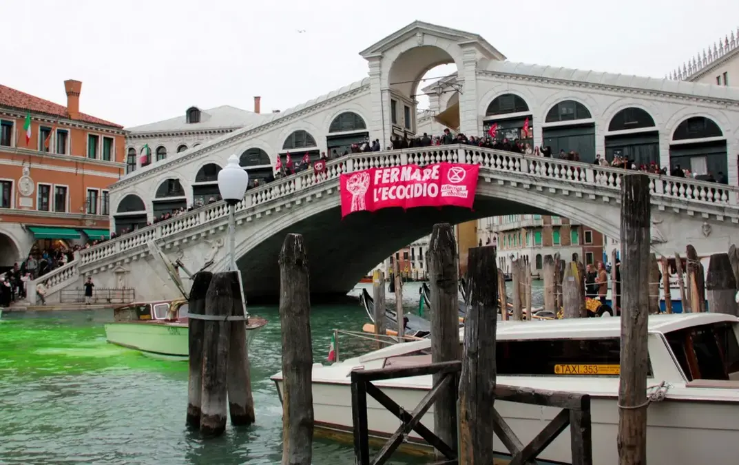 Greta Thunberg em Veneza