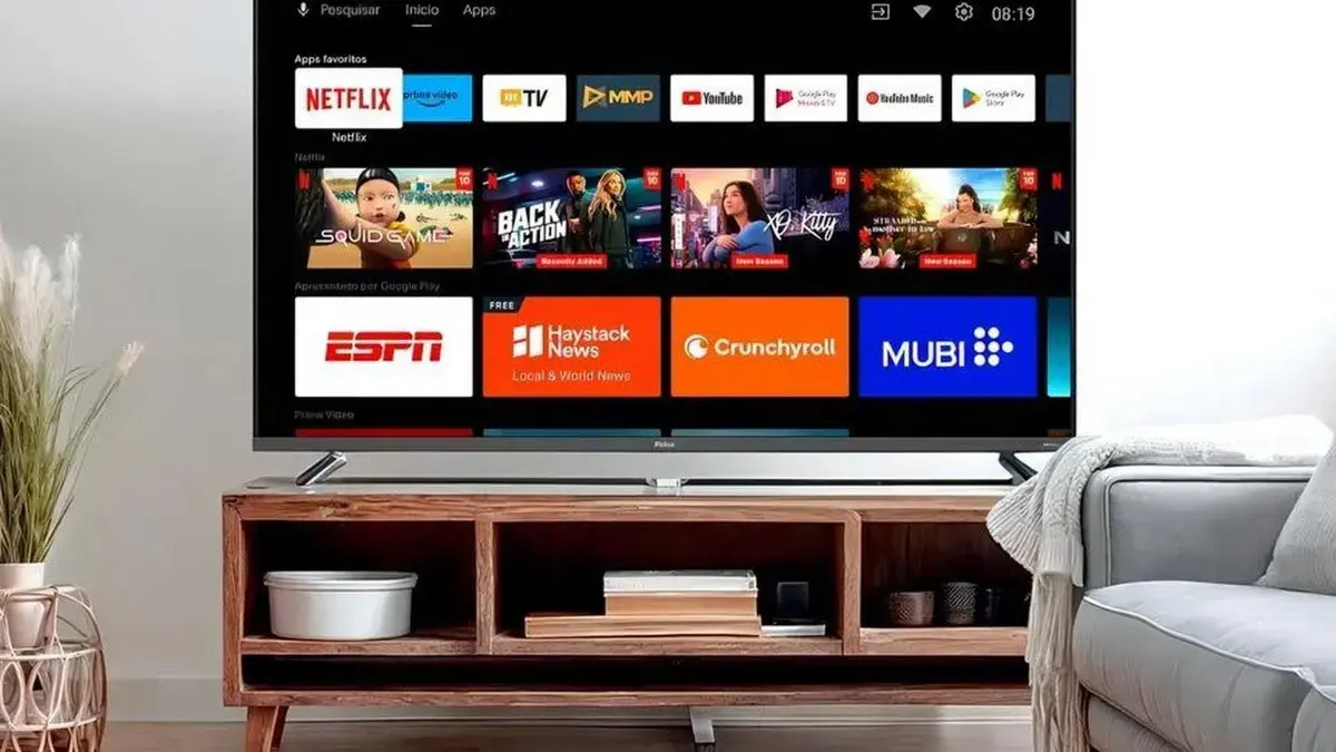 Smart TVs de 50 polegadas