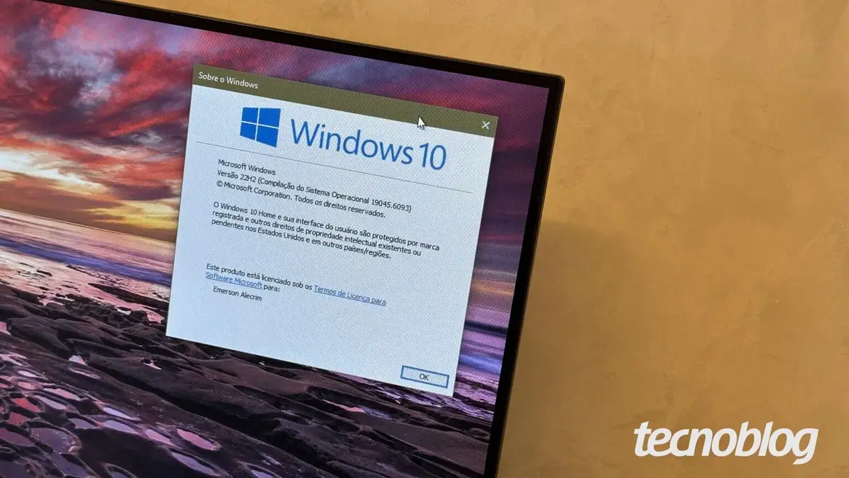 Suporte estendido do Windows 10